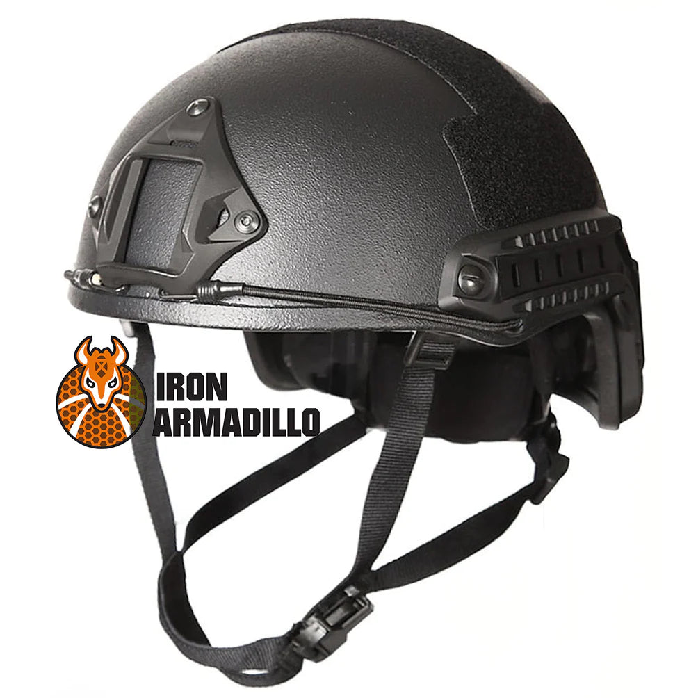 IRON ARMADILLO® FRHC LEVEL IIIA 3A BALLISTIC TACTICAL HELMET NeonTac