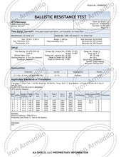 Load image into Gallery viewer, IRON ARMADILLO® INTERMEDIATE CARTRIDGES LIGHTWEIGHT RIFLE ARMOR PLATE
