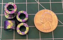 Load image into Gallery viewer, Titanium Keychain Pendant Cube