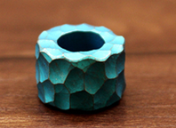 Load image into Gallery viewer, Meteorite Titanium Keychain Pendant