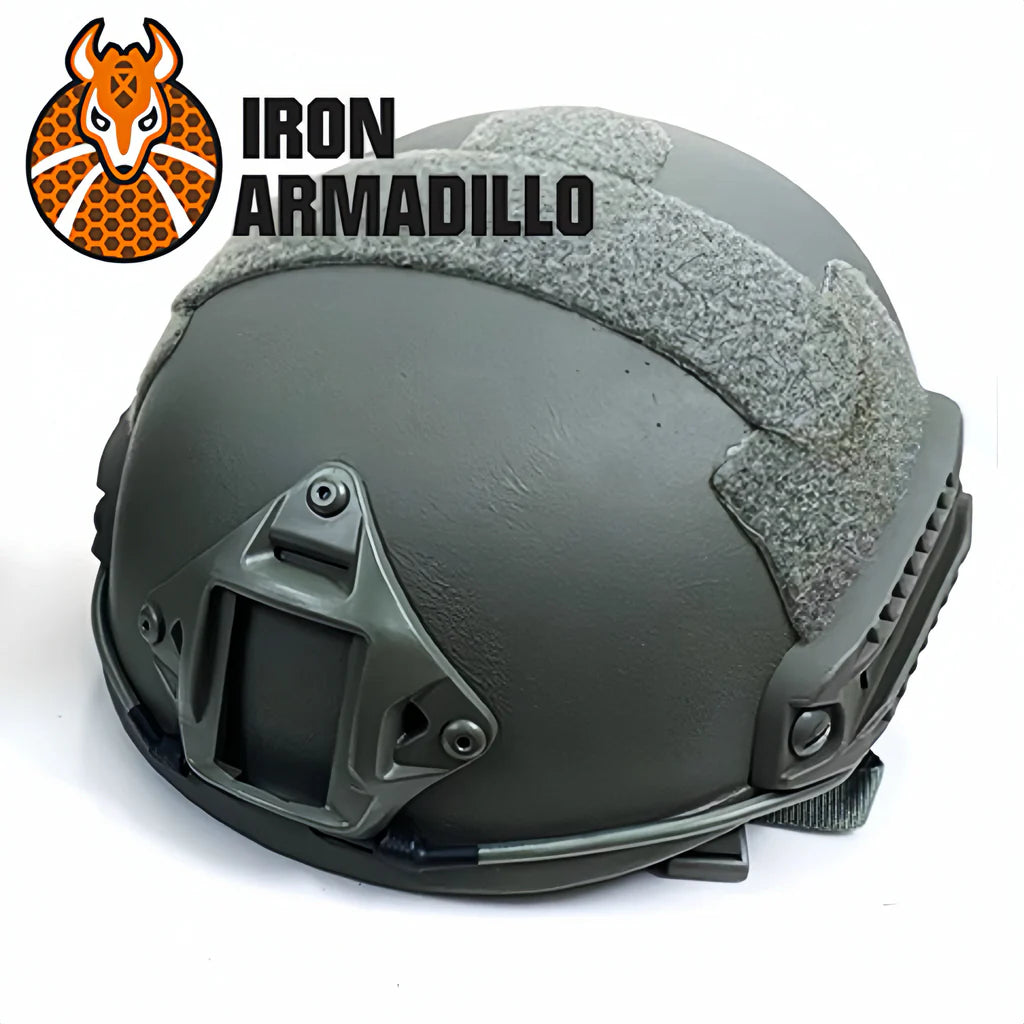 armadillo motorcycle helmet IRON ARMADILLO® FRHC LEVEL IIIA 3A BALLISTIC TACTICAL HELMET – NeonTac