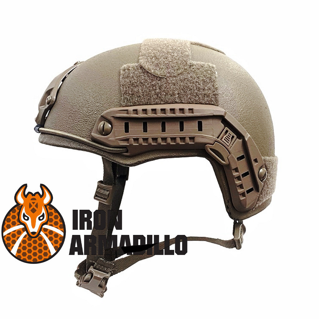 IRON ARMADILLO® FRHC LEVEL IIIA 3A BALLISTIC TACTICAL HELMET NeonTac